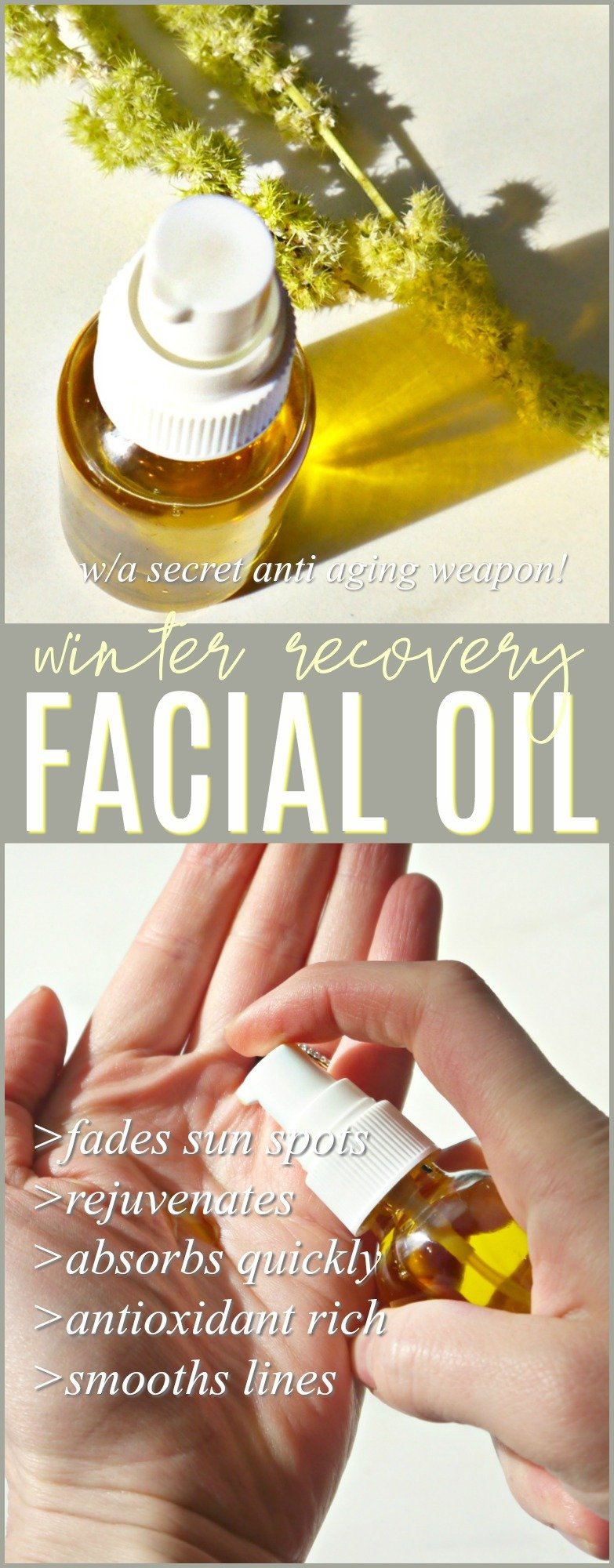 DIY Facial Oil
