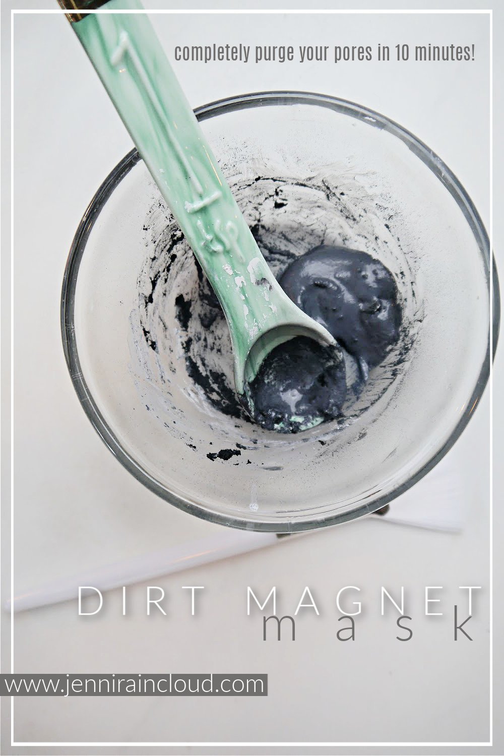 DIY Activated Charcoal Clay Mask Pinterest