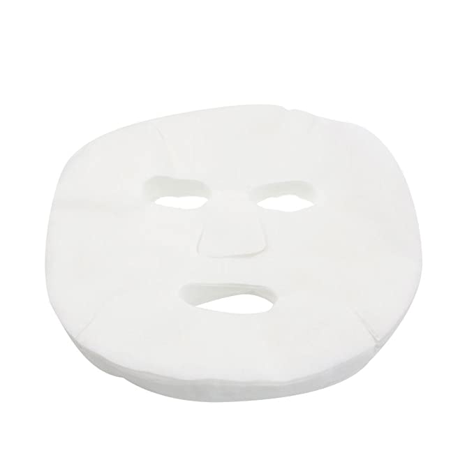 Onwon 100 Pcs DIY White Color Natural Spa Skin Care Skin Fiber Paper Pre-cut Facial Paper Sheet F...