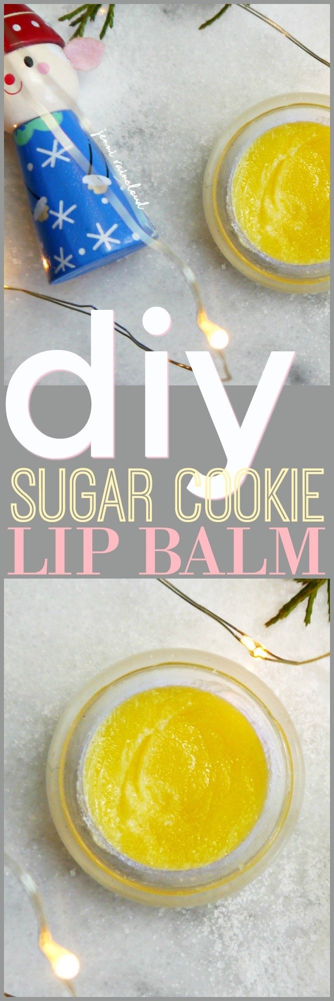 DIY Sugar Cookie Lip Balm