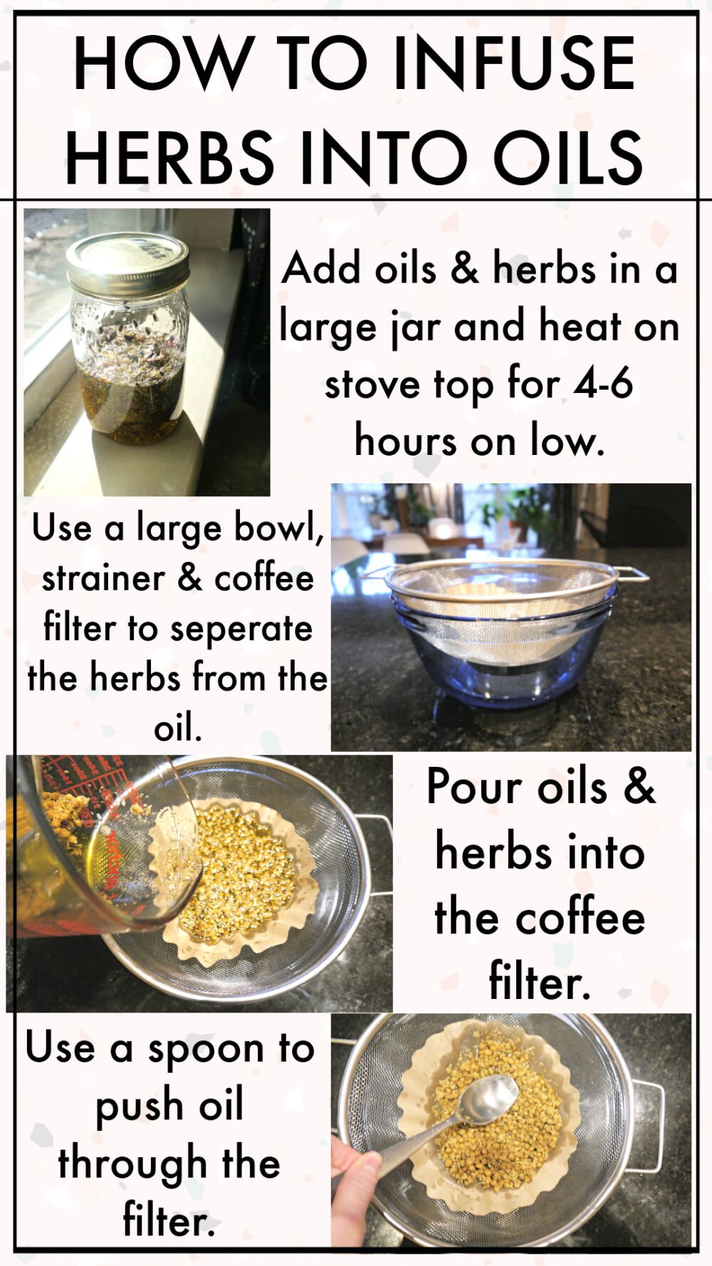 How to Infuse Oils into Herbs