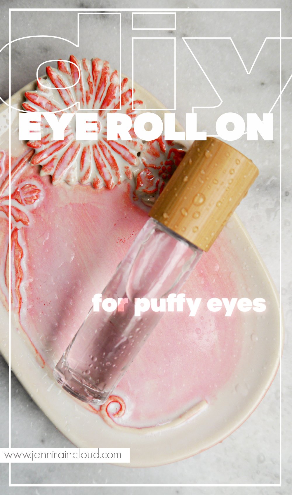 DIY Eye Roll On for Puffy Eyes