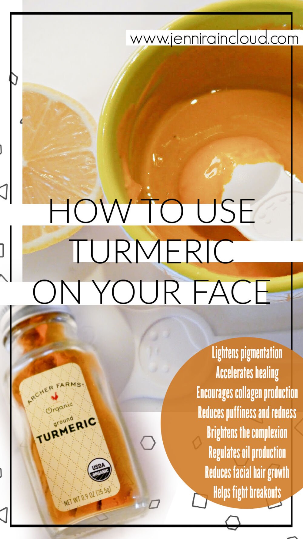 How to Use turmeric on the Skin