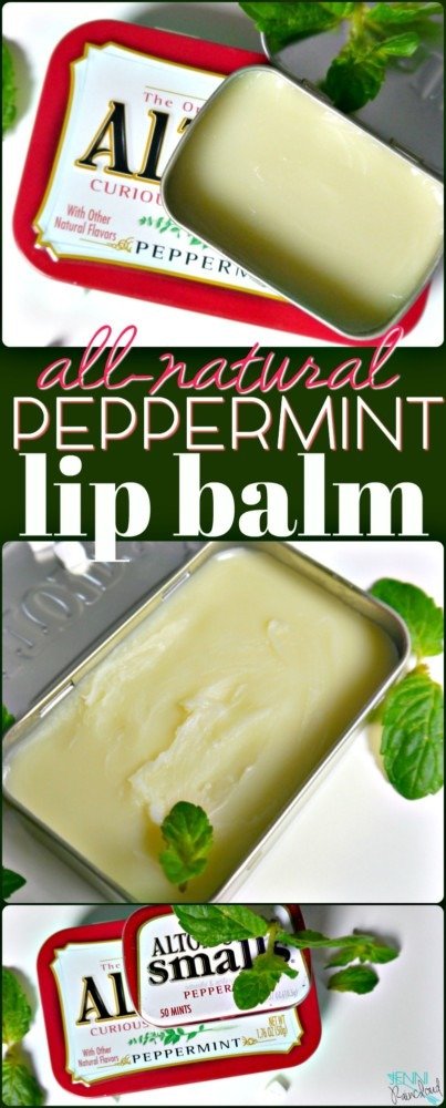 DIY Peppermint Lip Balm