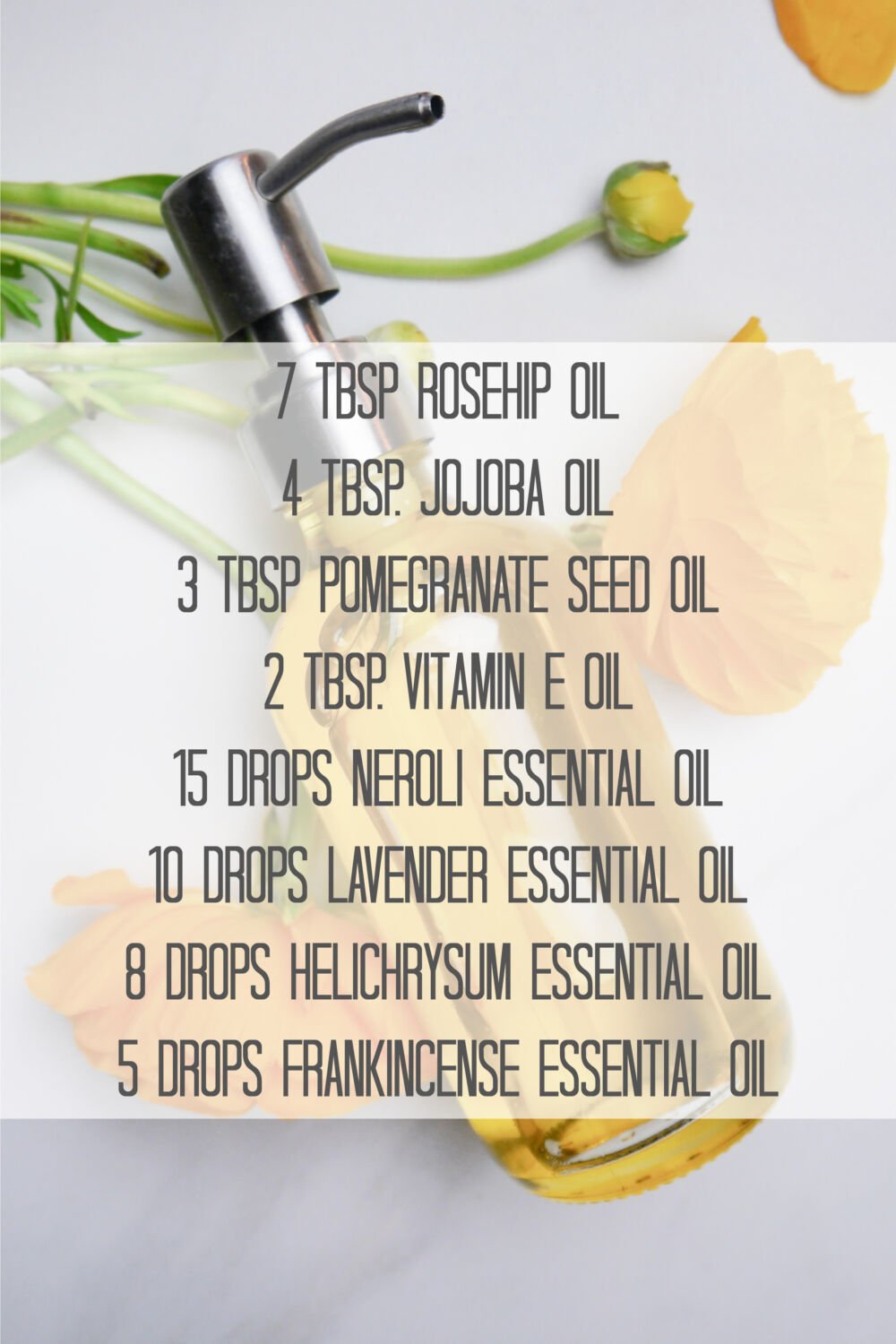 Homemade Belly Oil Recipe