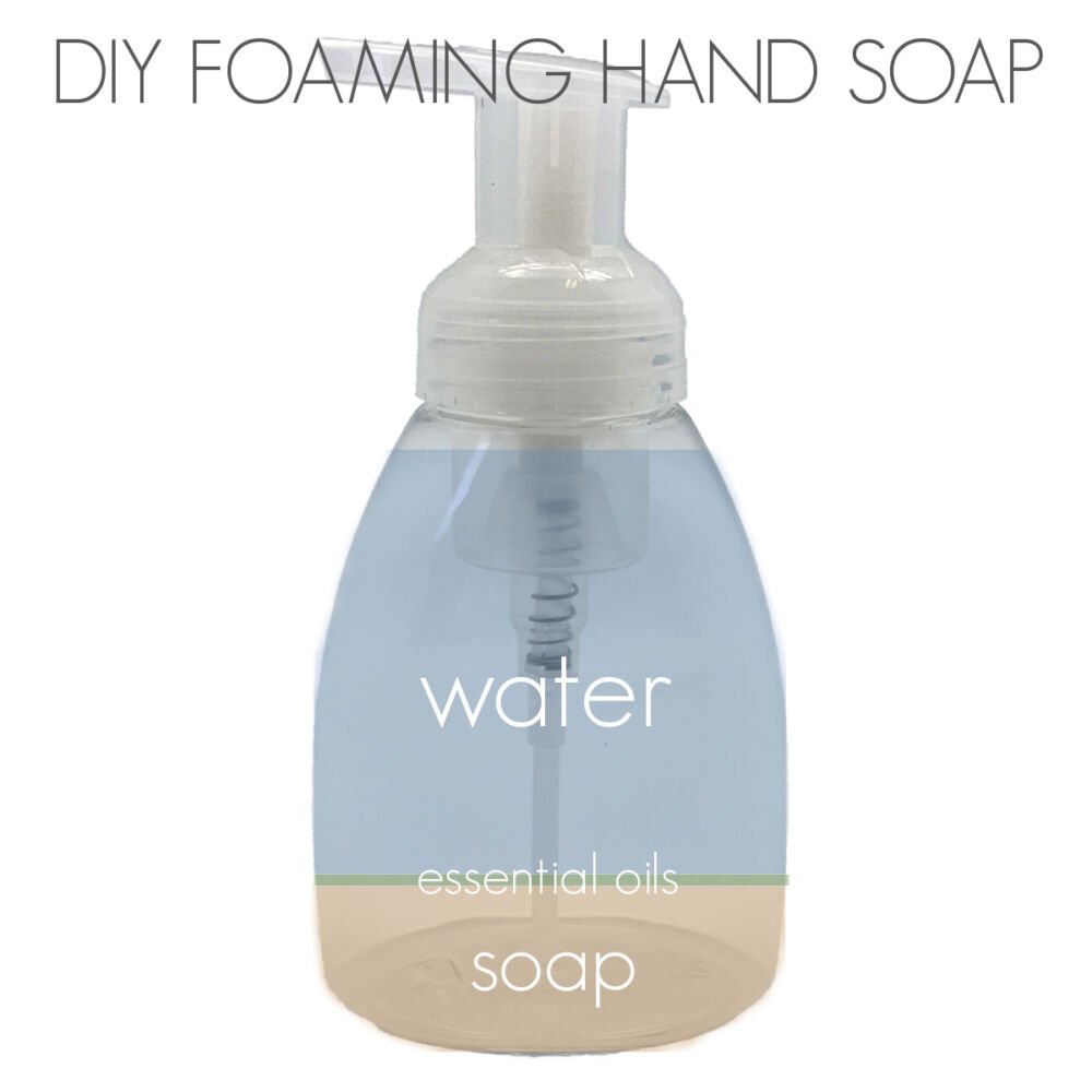 DIY Foaming Hand Soap proportions