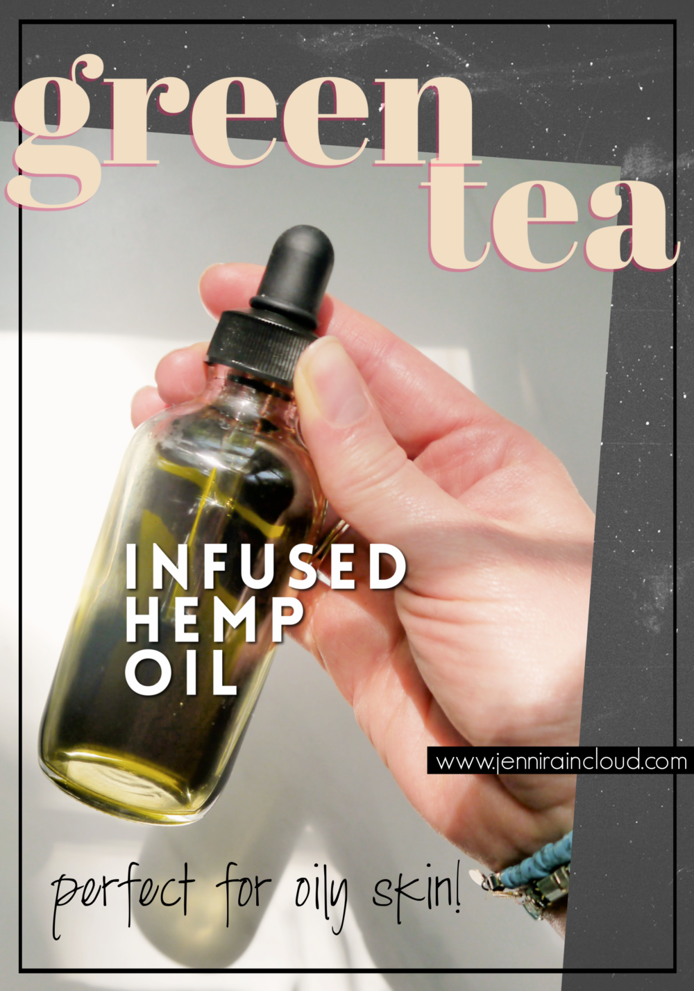 DIY Green Tea Infused Hemp Oil