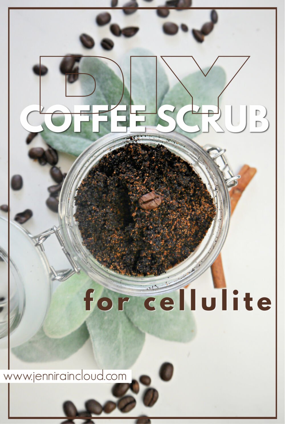 DIY coffee Scrub for cellulite