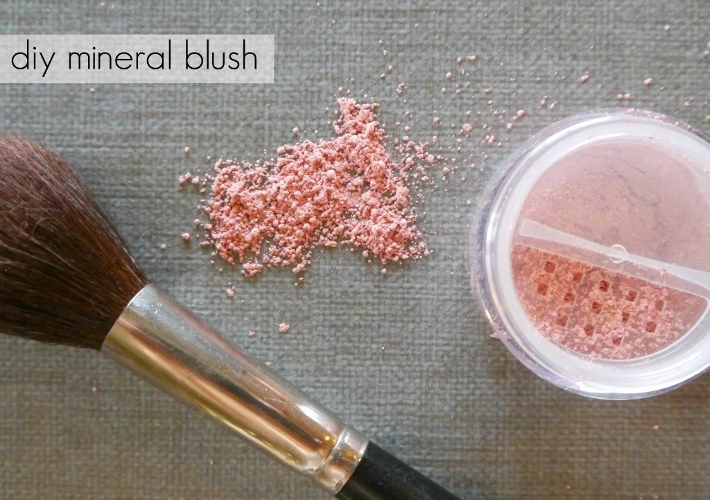 Mineral make up blush