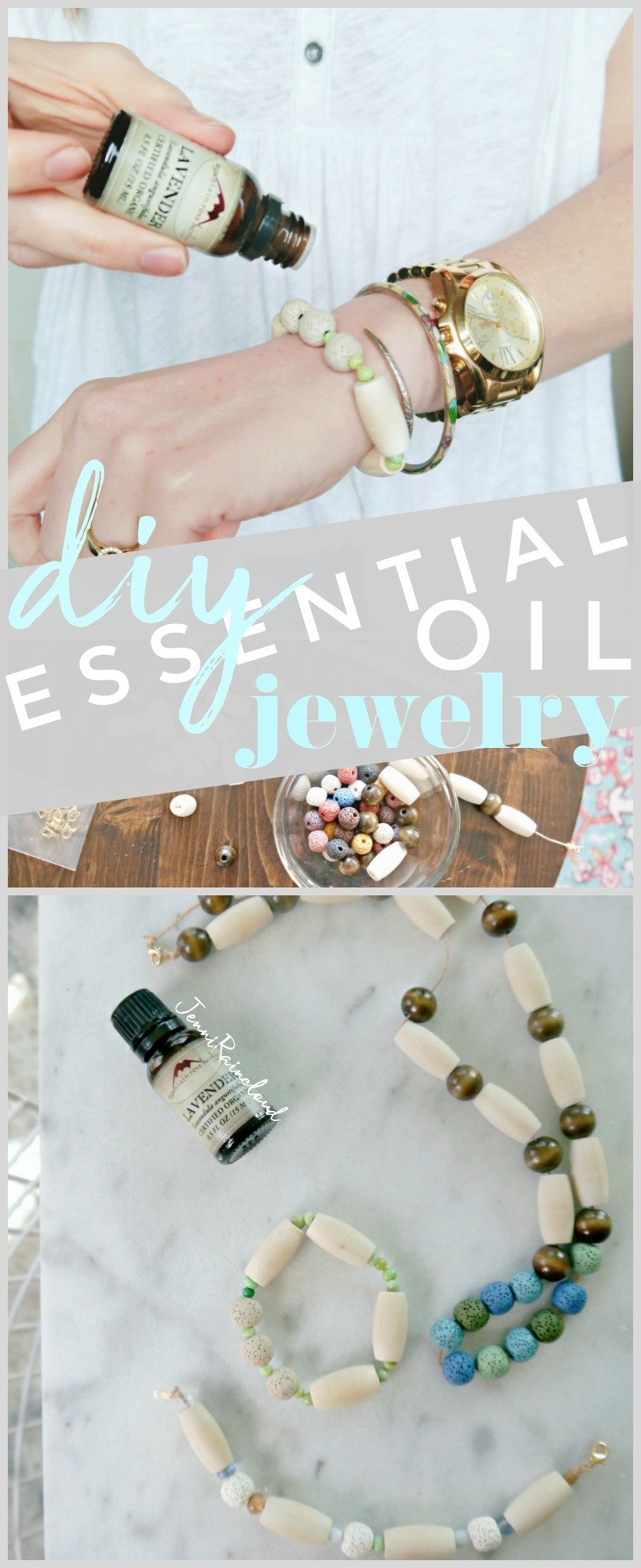 DIY Essential Oil Jewelry