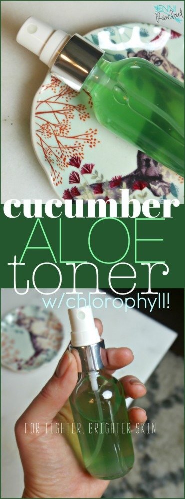 DIY Aloe Vera Cucumber Toner