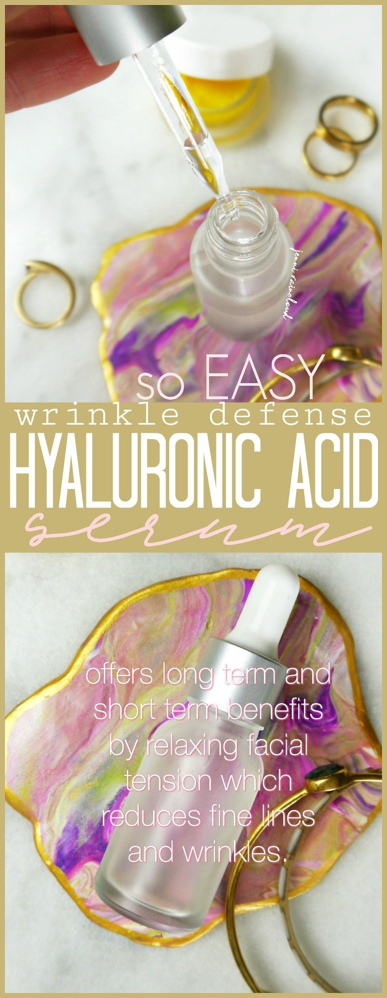 DIY Hyaluronic Acid Wrinkle Defense Serum