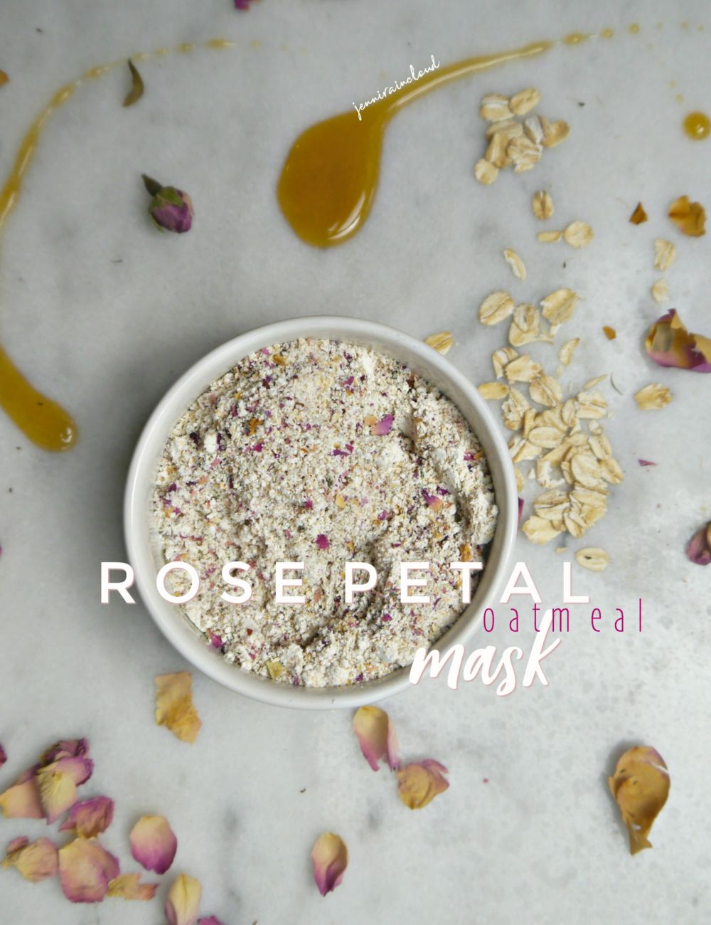 DIY Rose Petal Oatmeal Mask