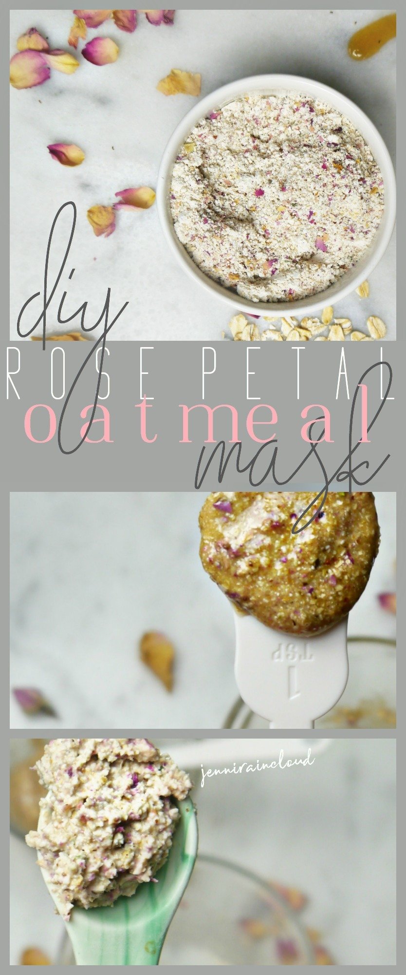 Rose Petal Oatmeal Masks