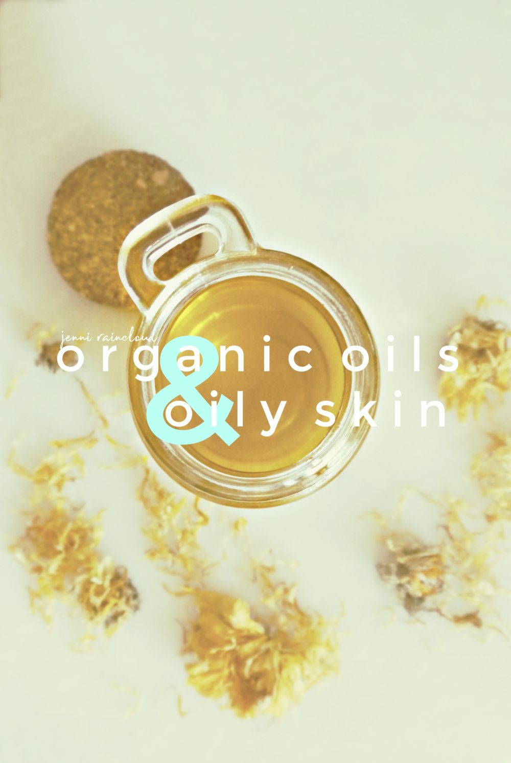 Oily skin and using oil
