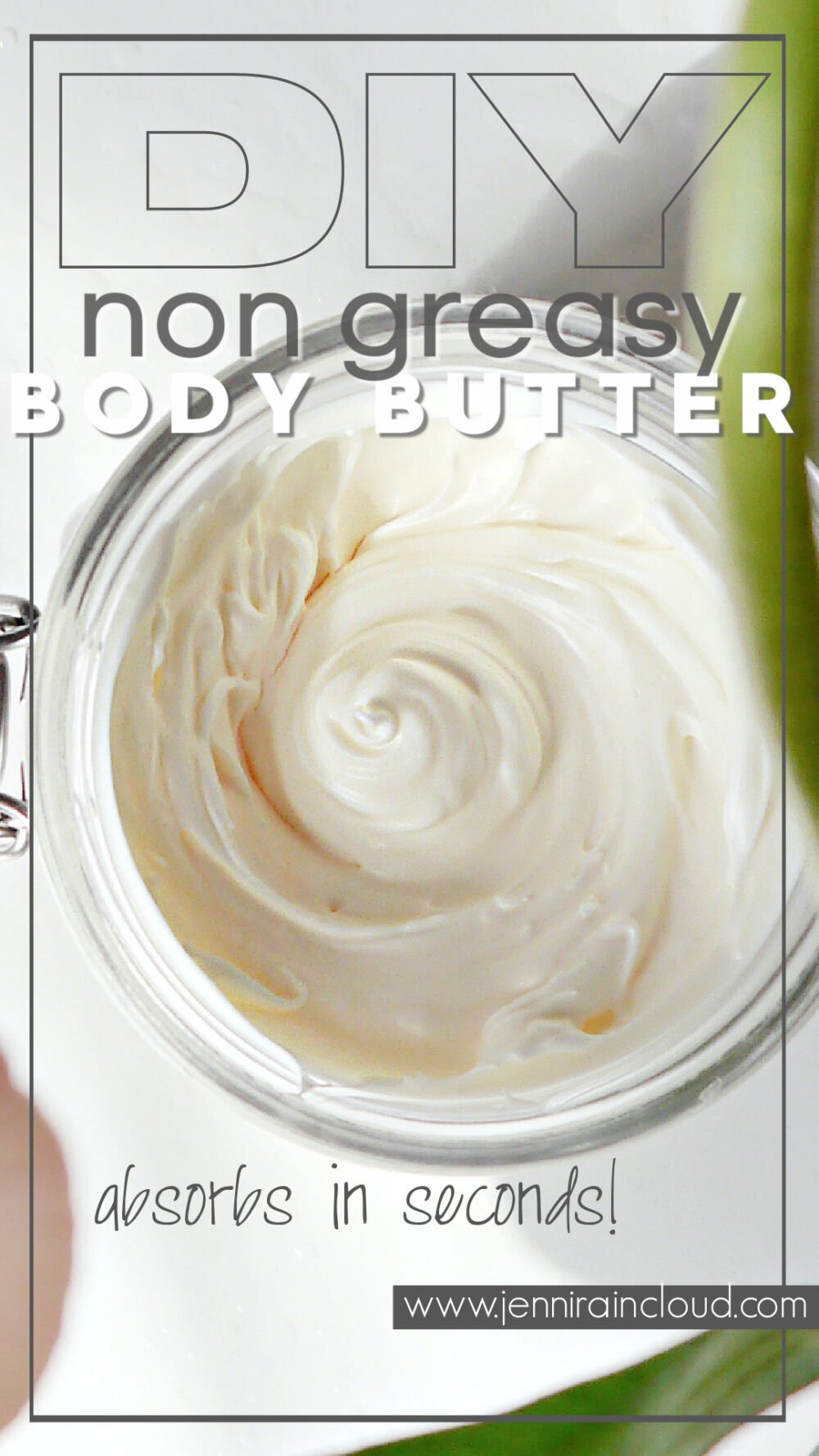 DIY Body Butter fast absorbing