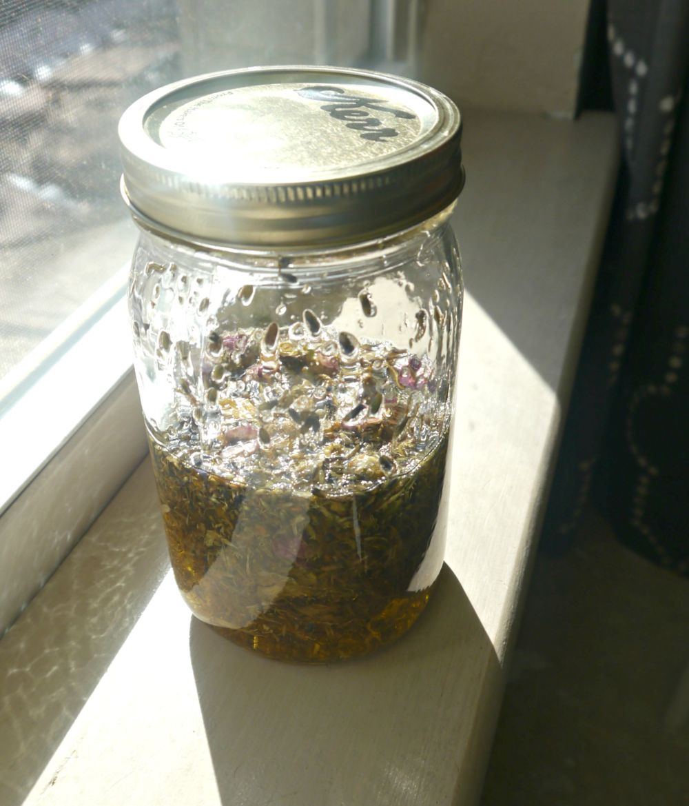 Infusing Herbs for DIY Skin Care