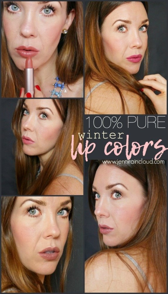 100% Pure Lipsticks