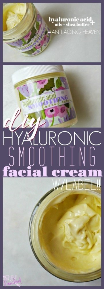 Hyaluronic Acid Facial Cream DIY
