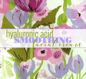 hyaluronic acid cream label diy