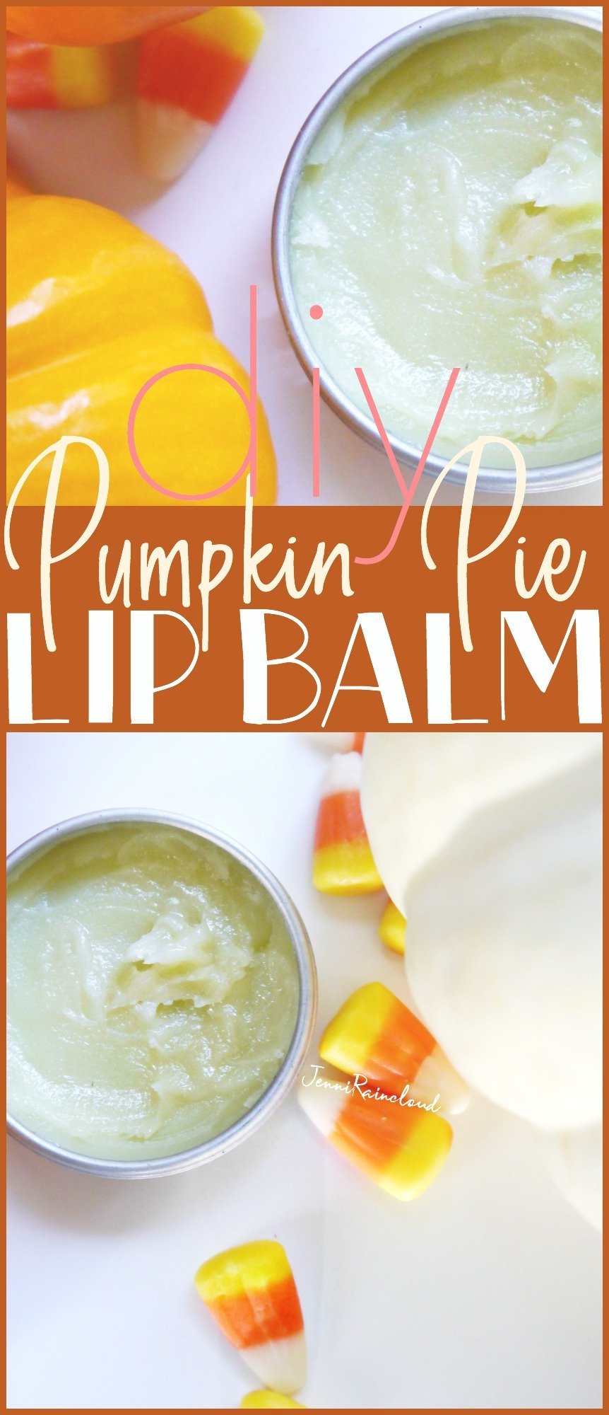 DIY Pumpkin Pie Lip Balm