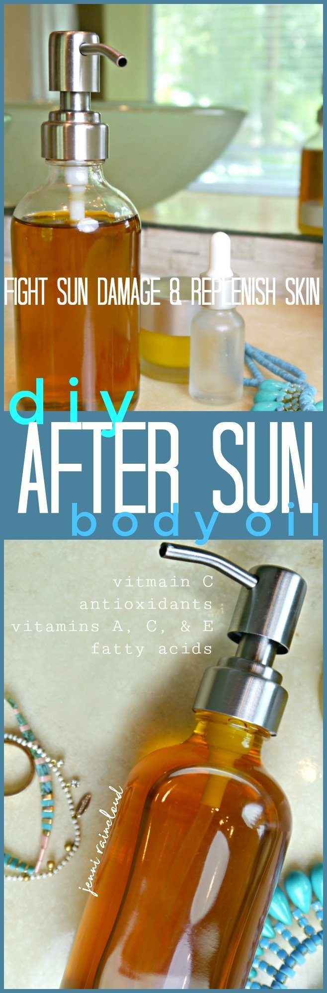 DIY After Sun Body Oil 