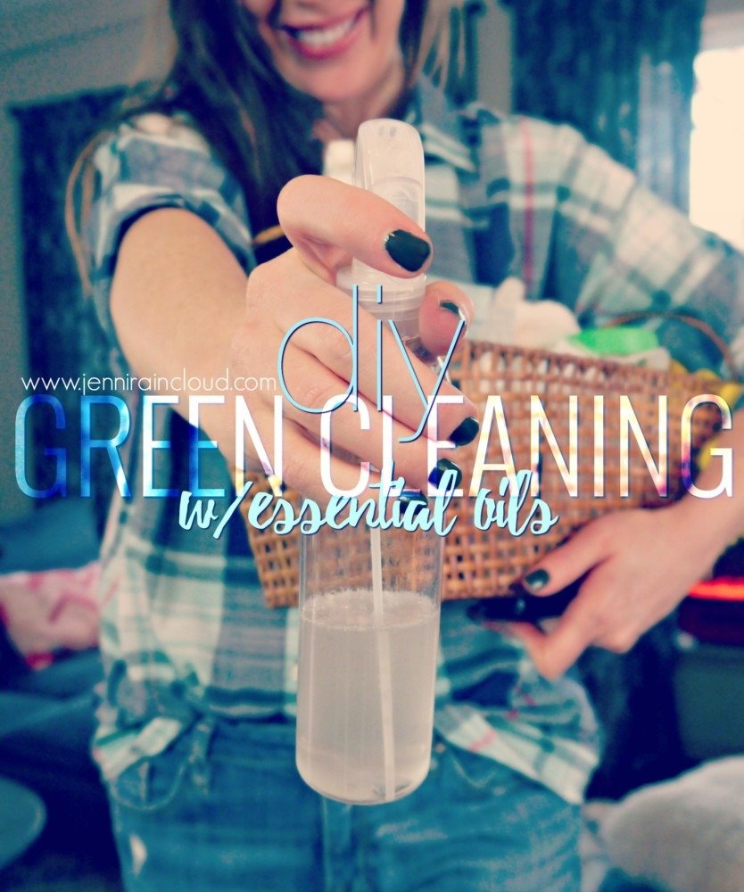 Green Cleaning with essential oils