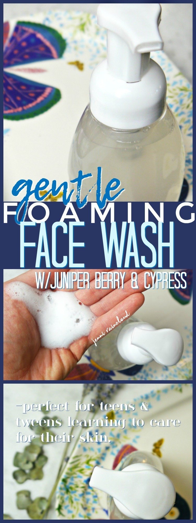 DIY Foaming Face Wash