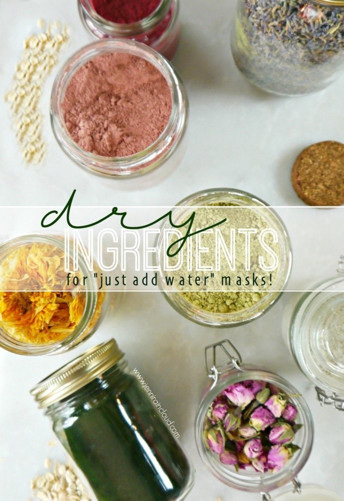 Dry Masks Natural Ingredients 