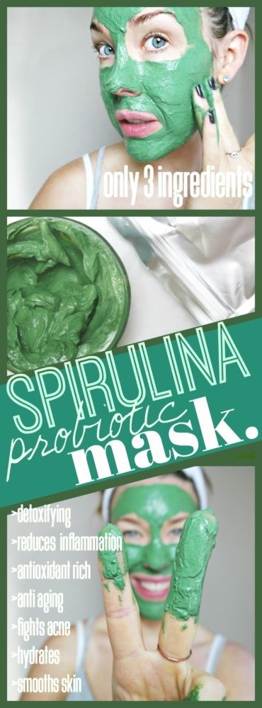 DIY Spirulina Mask