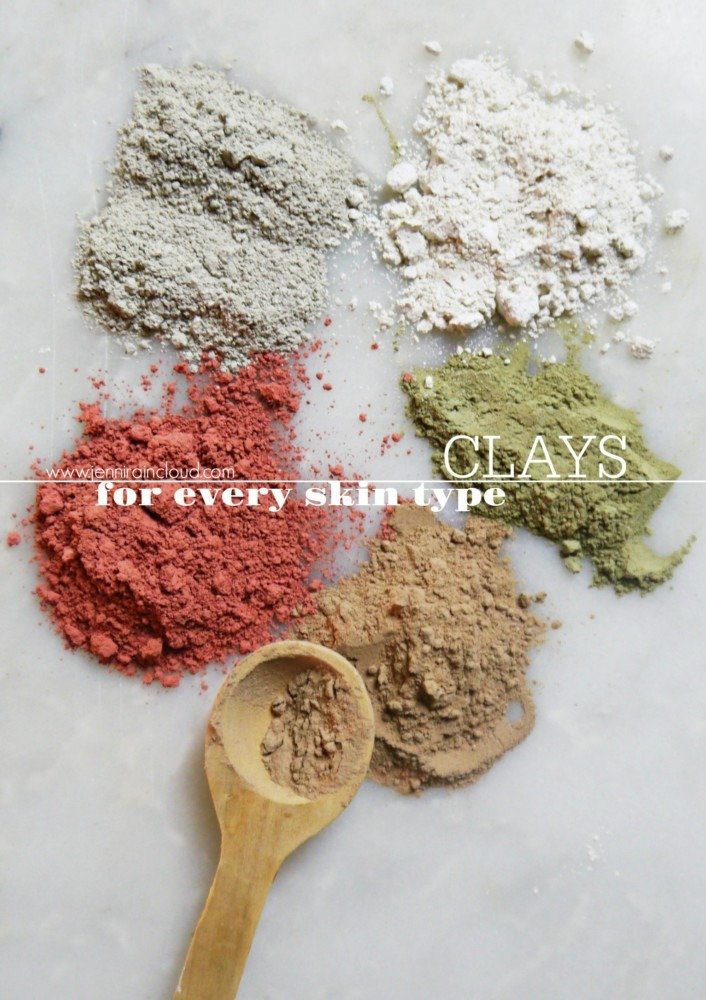 Clays for every skin type
