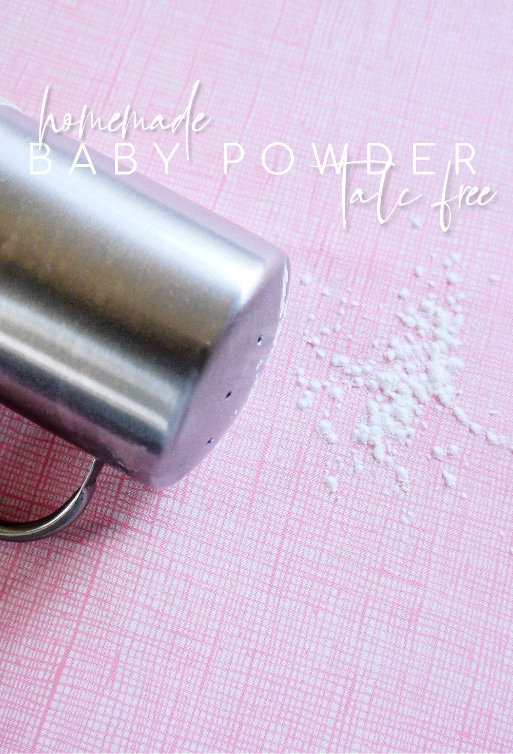 DIY Talc Free Baby Powder
