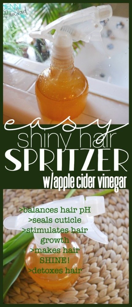 Apple cider hair rinse diy