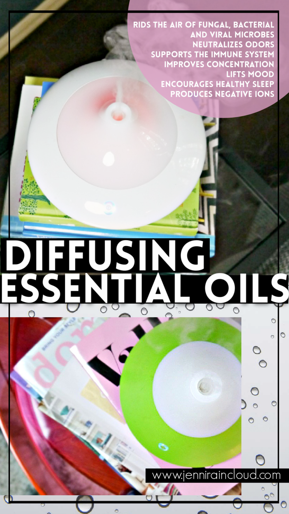 diffusing essential oils benefits