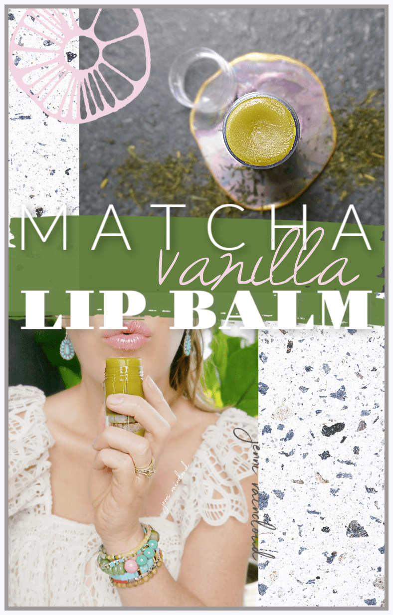 Matcha Vanilla Lip Balm