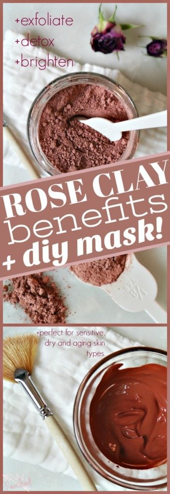 Rose Clay Mask DIY