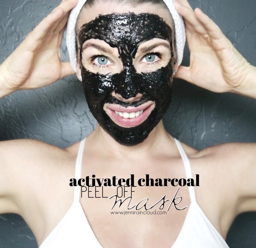 Activated Charcoal Peeling Mask DIY
