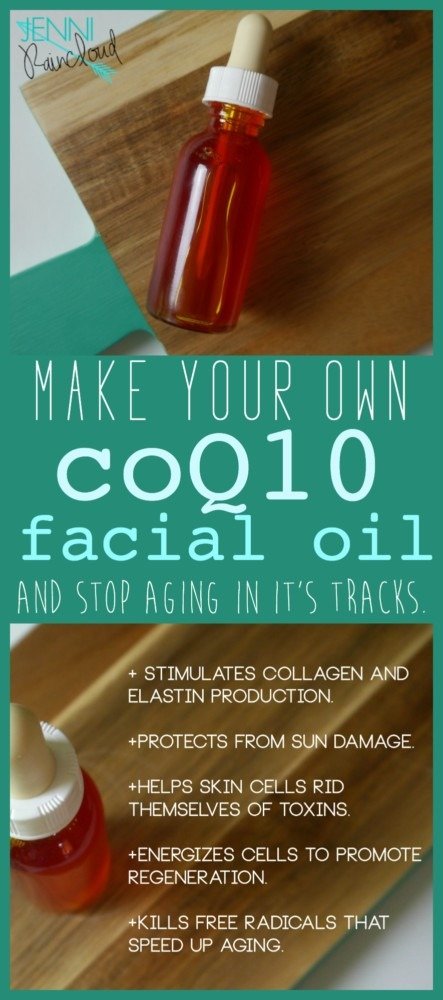 coQ10 Facial Oil DIY