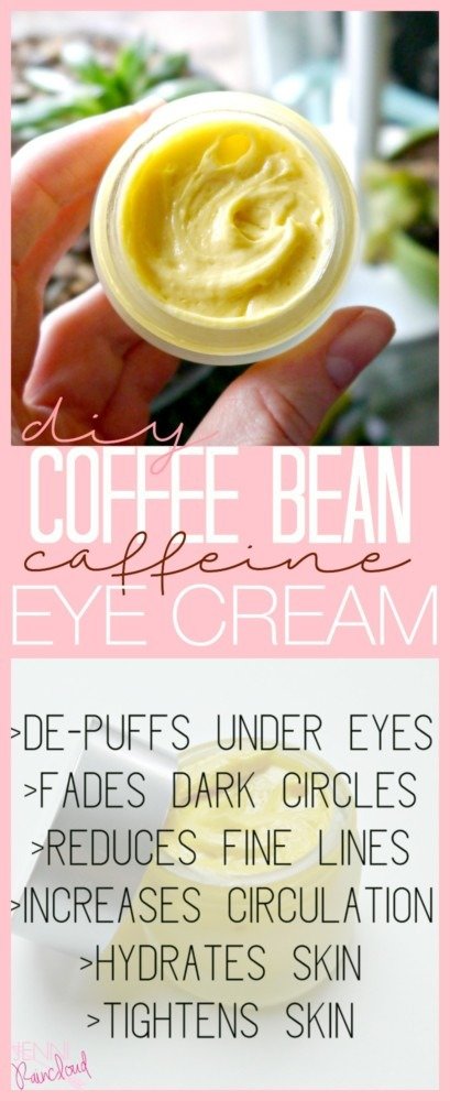 DIY Coffee Bean Eye Cream 