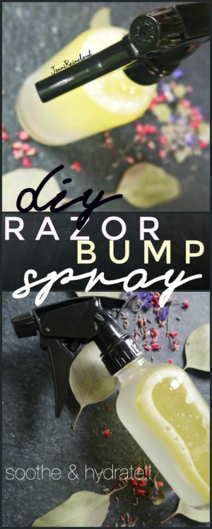 DIY Razor Bump Spray