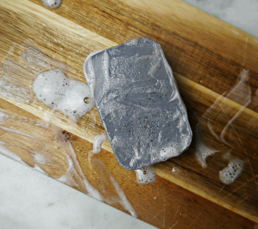 DIY Activated Charcoal Bar Soap
