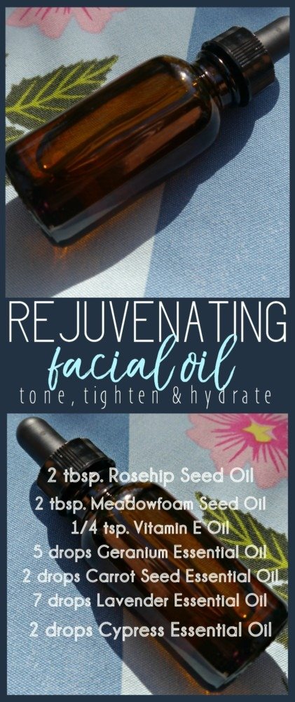 DIY Facial Oil with Rosehip Seed Oil