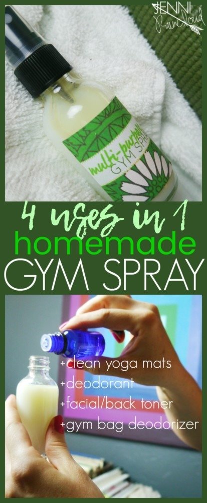 DIY Yoga Mat Spray