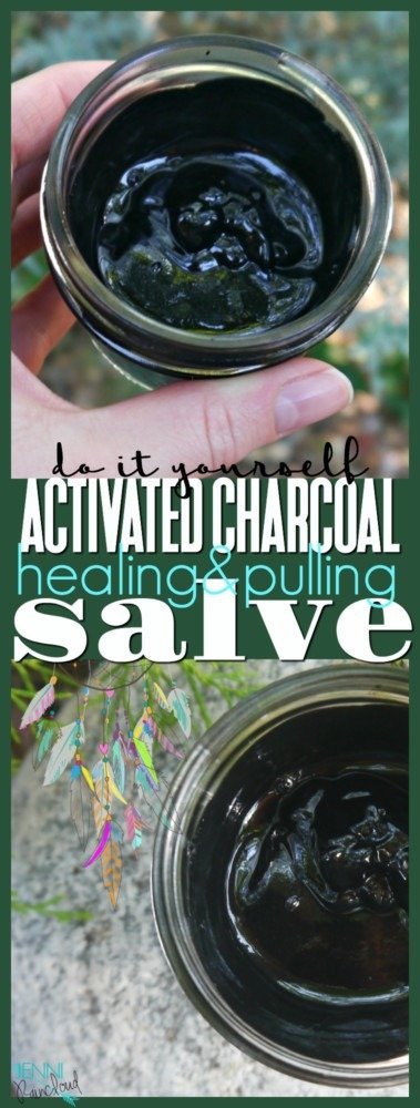 DIY Activated Charcoal Salve