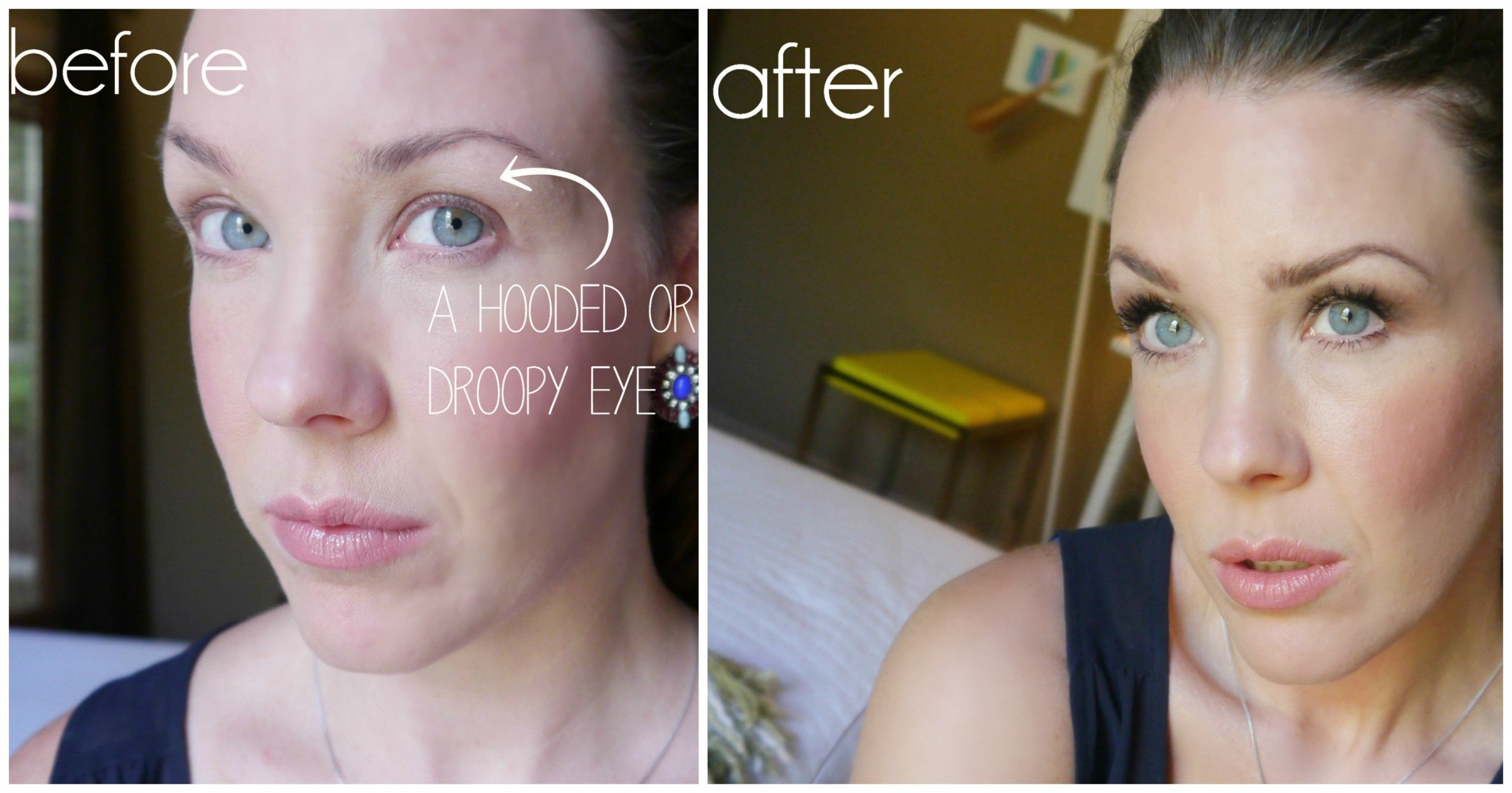 Makeup Lesson Droopy or Hooded Eye