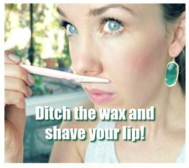 Shave your lip 