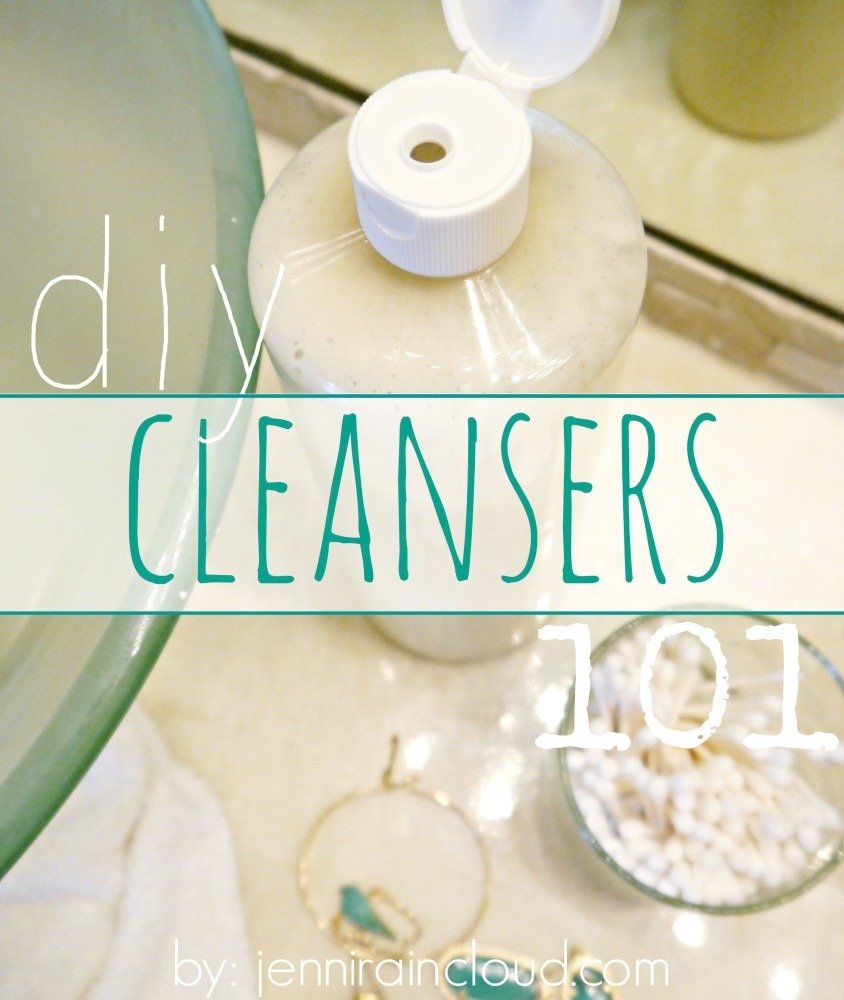 DIY Cleanser making