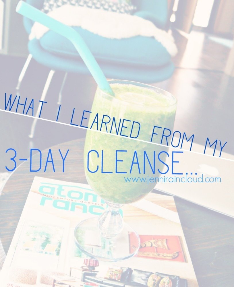 3 day cleanse 