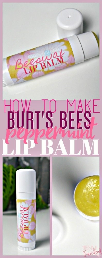 Burt's Bees Lip Balm DIY