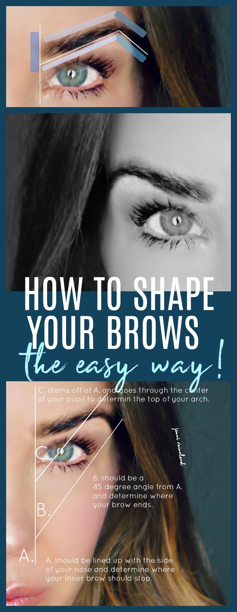 How to Shape Your Brows